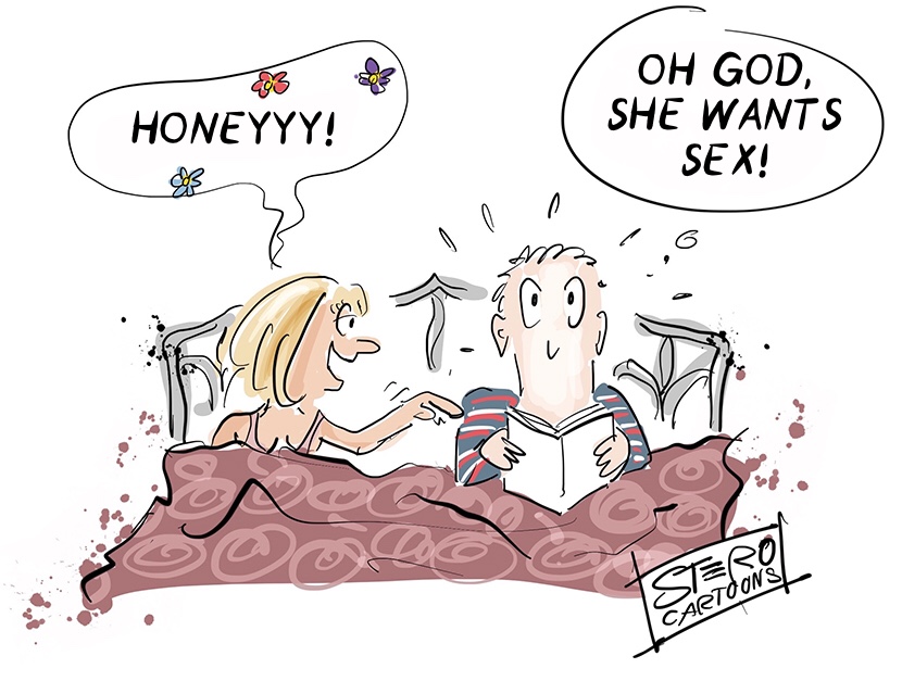 Funny Xxx Cartoon Porn - Cartoon Sex in long-term relationship - Roth-Cartoons (EN)